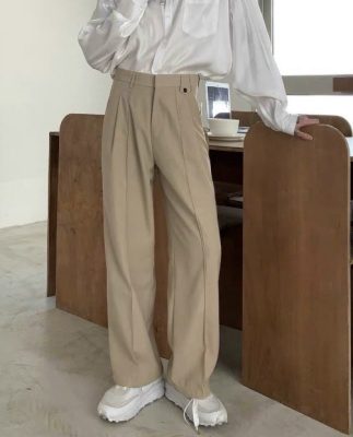 PHỐI ĐỒ VỚI QUẦN TÂY ỐNG RỘNG NAM