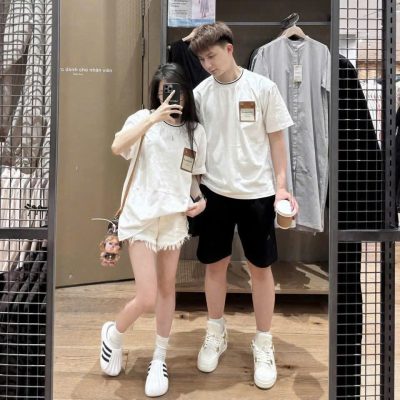 các kiểu áo thun form rộng nam