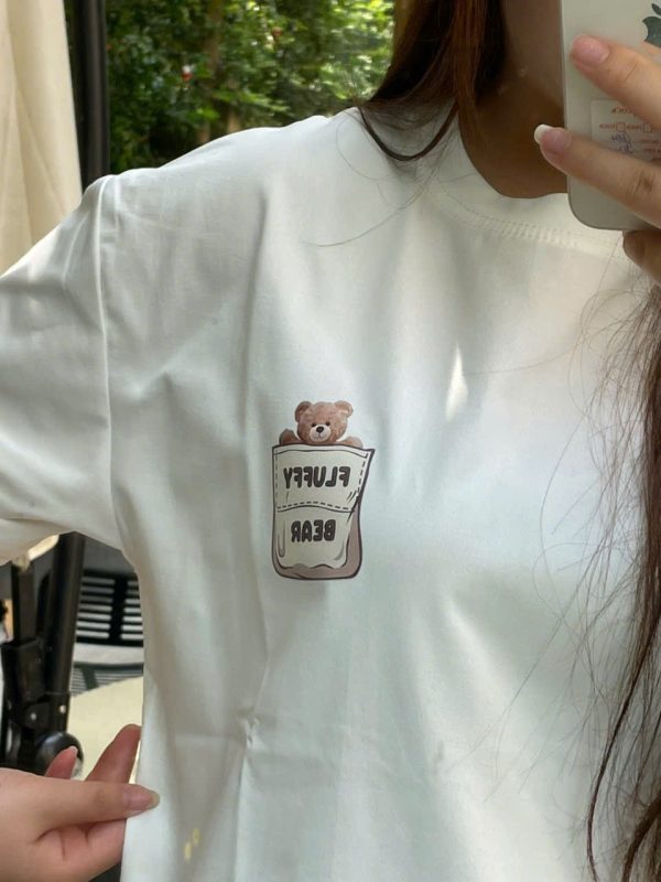 Áo phông FLUFFY_Tzeeclothes_TZ-002 mẫu hot trend nhất hiện nay - Hình ảnh 5